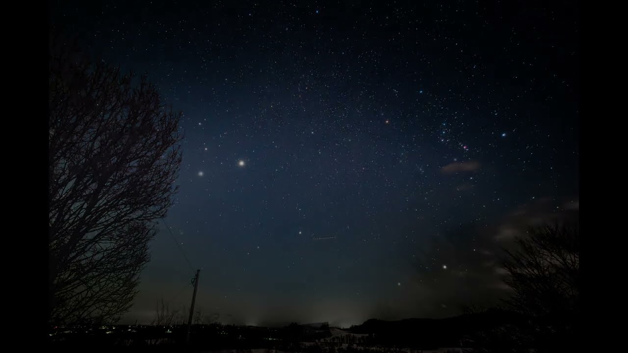 【修正版】 20251227 冬の牧場からの星景