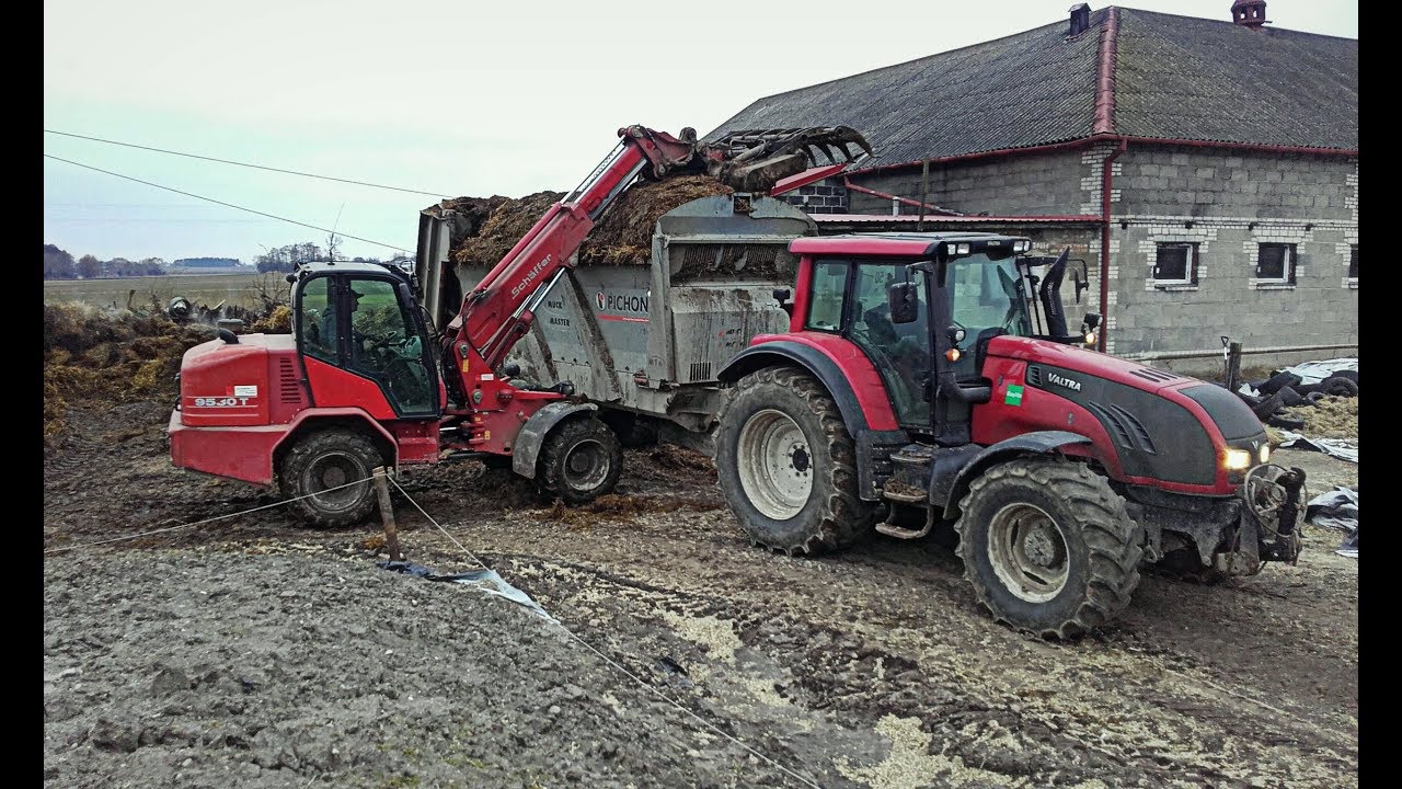 Obornik 2018! Valtra T152 & Pichon 20T & Schaffer 9530t ☆