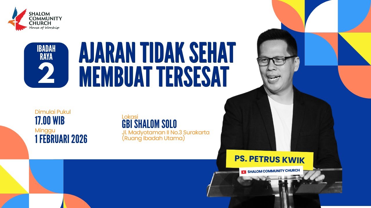 Ibadah Raya 2 SCC - Minggu, 1 Februari 2026 
