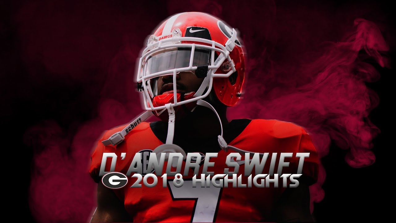 D'Andre Swift 2018 Georgia Highlights - Shiftiest Running Back in College Football ᴴᴰ