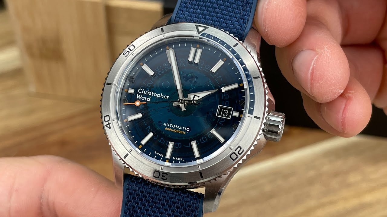 Christopher Ward C60 Sapphire Dive Watch | Transluscent Dial! | Unboxing & First Impressions