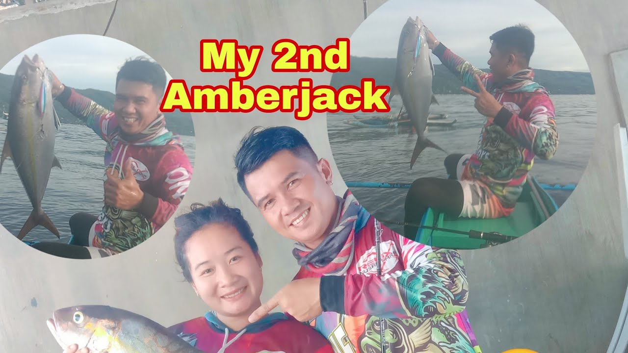 vertical jigging: another amberjack/fish on/oslob cebu