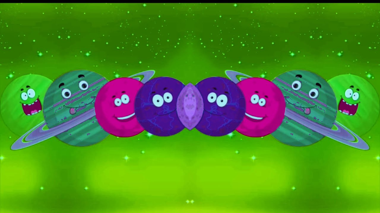 Planets Flying All around | With effects | Sponsored by Gamavision Csupo effects