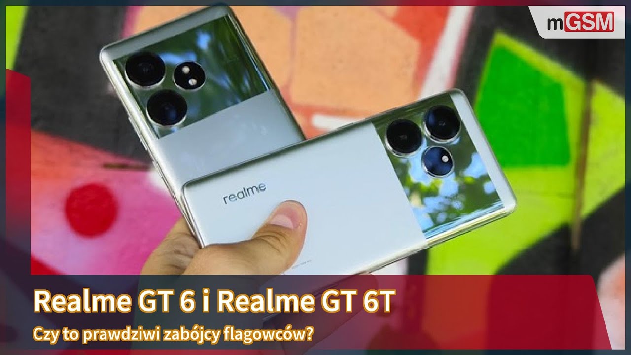 Realme GT 6 i Realme GT 6T to prawdziwi zab&oacute;jcy flagowc&oacute;w?