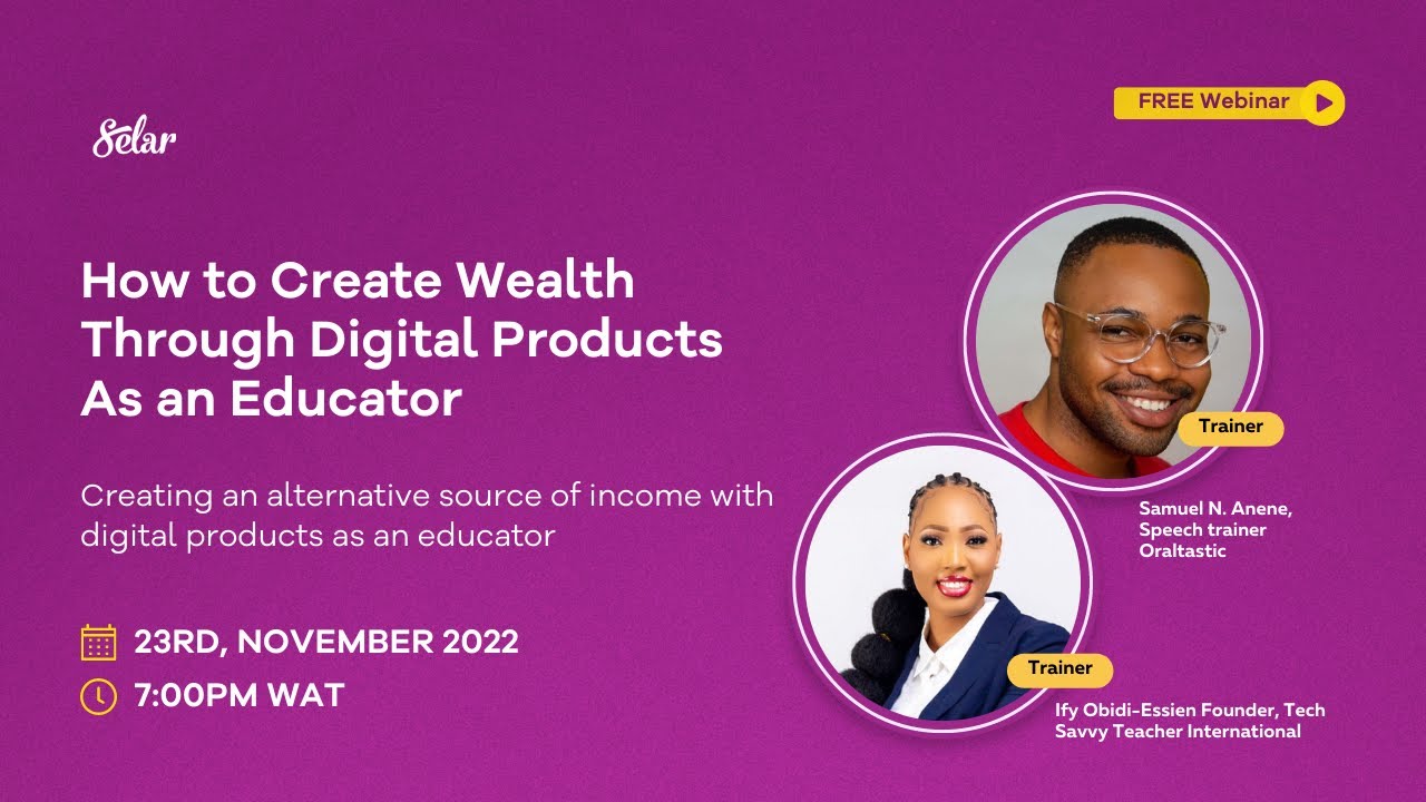 How to Create Wealth Through Digital Products As an Educator