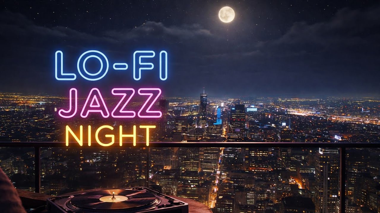 Lo-Fi Jazz Night || Smooth Lo-Fi Jazz for Focus & Relaxation | Midnight Re Tune