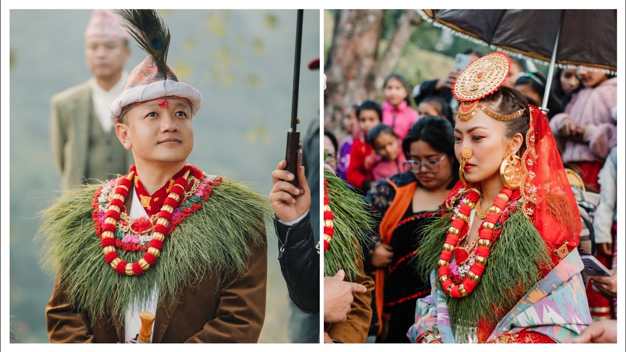 Naresh Khapung and Aliza Magar Wedding Part 2 - Limbu Culture