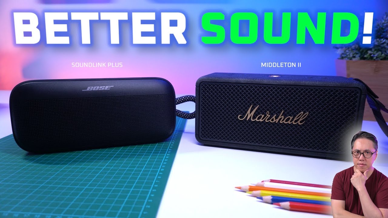 Обзор Bose SoundLink Plus и Marshall Middleton 2 — звучит МОЩНО, НО! 🤔