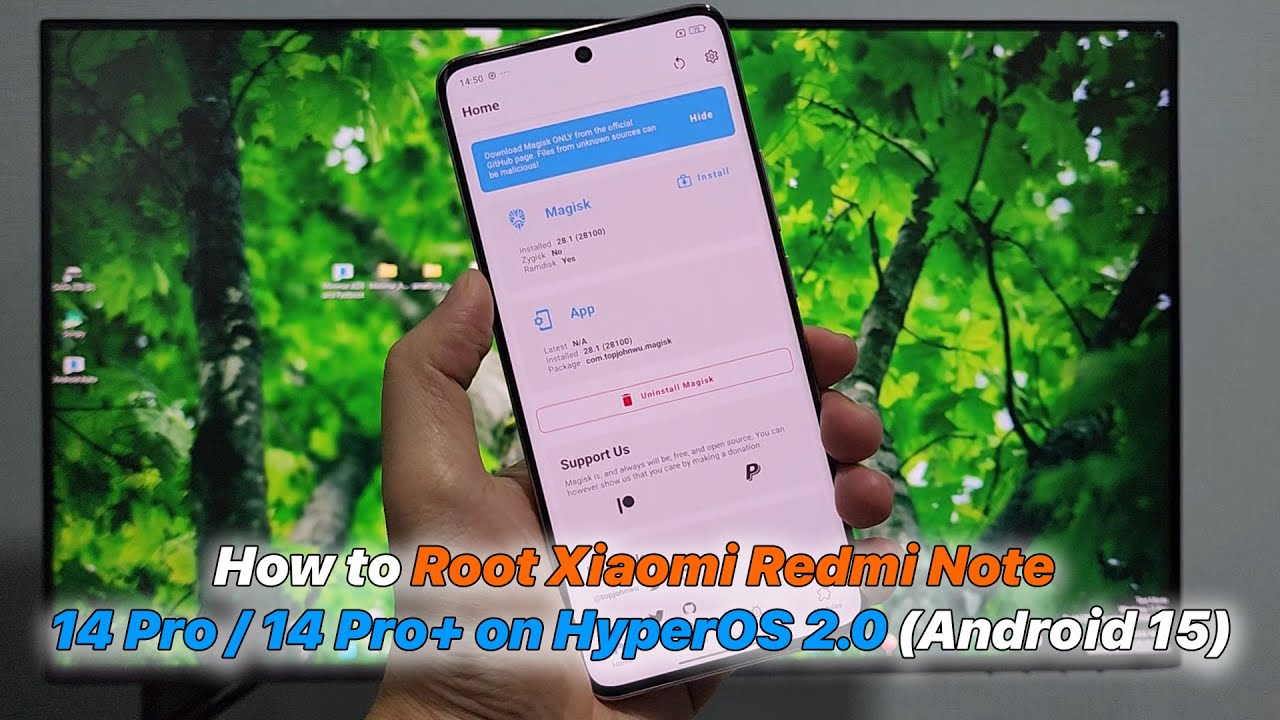Root Xiaomi Redmi Note 14 Pro / 14 Pro+ on HyperOS 2.0 (Android 15)