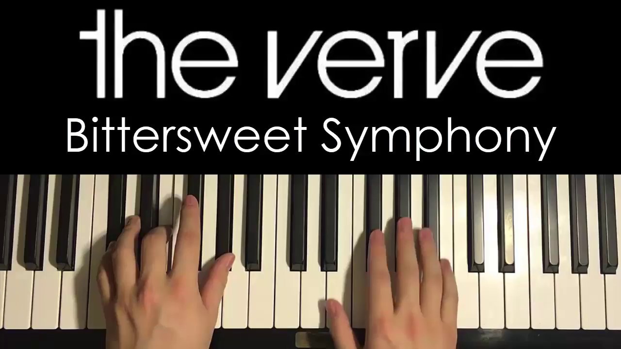 HOW TO PLAY - The Verve - Bitter Sweet Symphony (Piano Tutorial Lesson)