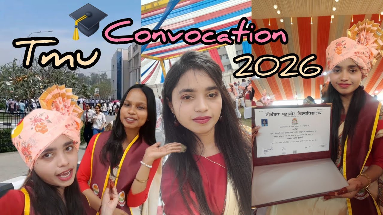 Tmu Convocation 2026🎓