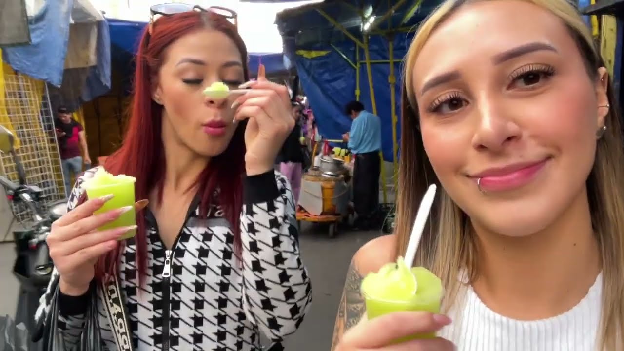 Colombianas se meten a Tepito 🇲🇽 El barrio bravo 😱