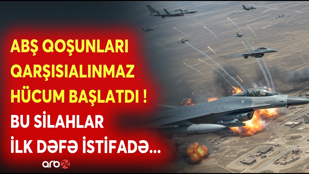ABŞ ordusu DAĞIDICI SİLAHLARI İŞƏ SALDI - Qoşunlara GENİŞMİQYASLI HÜCUM ƏMRİ - SAVAŞ GENİŞLƏNİR...