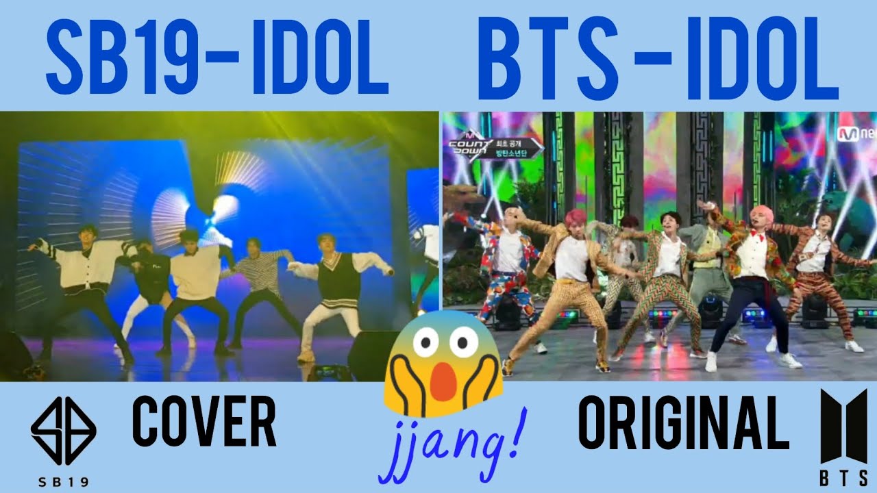 SB19|BTS- Idol (Kayang-kaya makipagsabayan!?! Part 2😱🤤)|Side by Side *Read the description