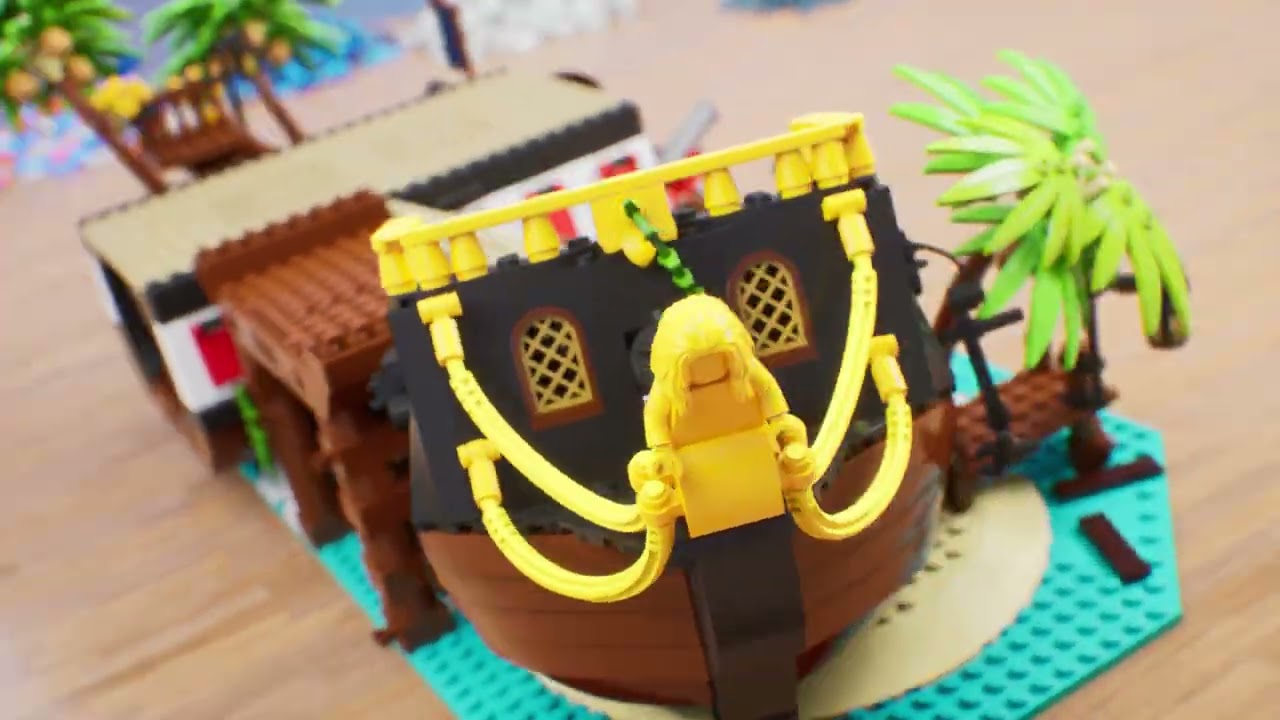 LEGO Pirates of Barracuda Bay - Legendary Pirate Ship Animation