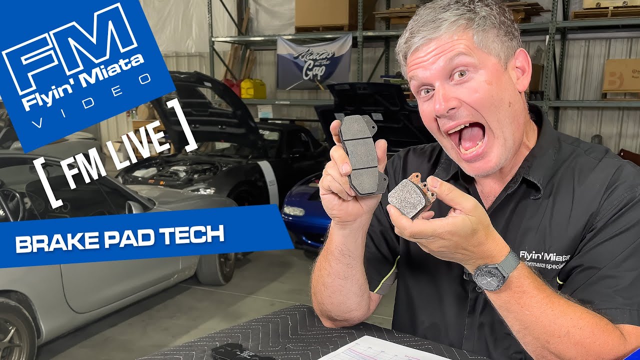 Brake Pad Tech with Keith Tanner (FM Live)