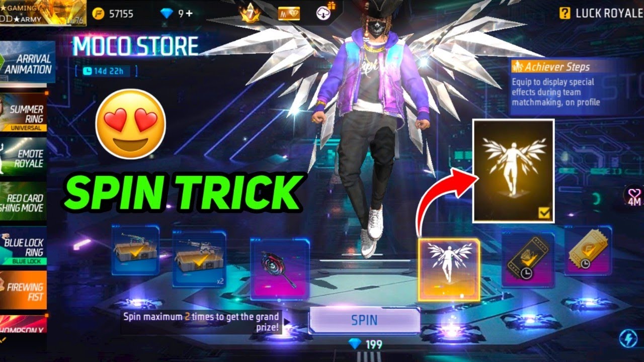 New Moco Store Arrival Animation Spin Trick🤩🔥| Free Fire New Event Tamil | FF New Event Tamil 