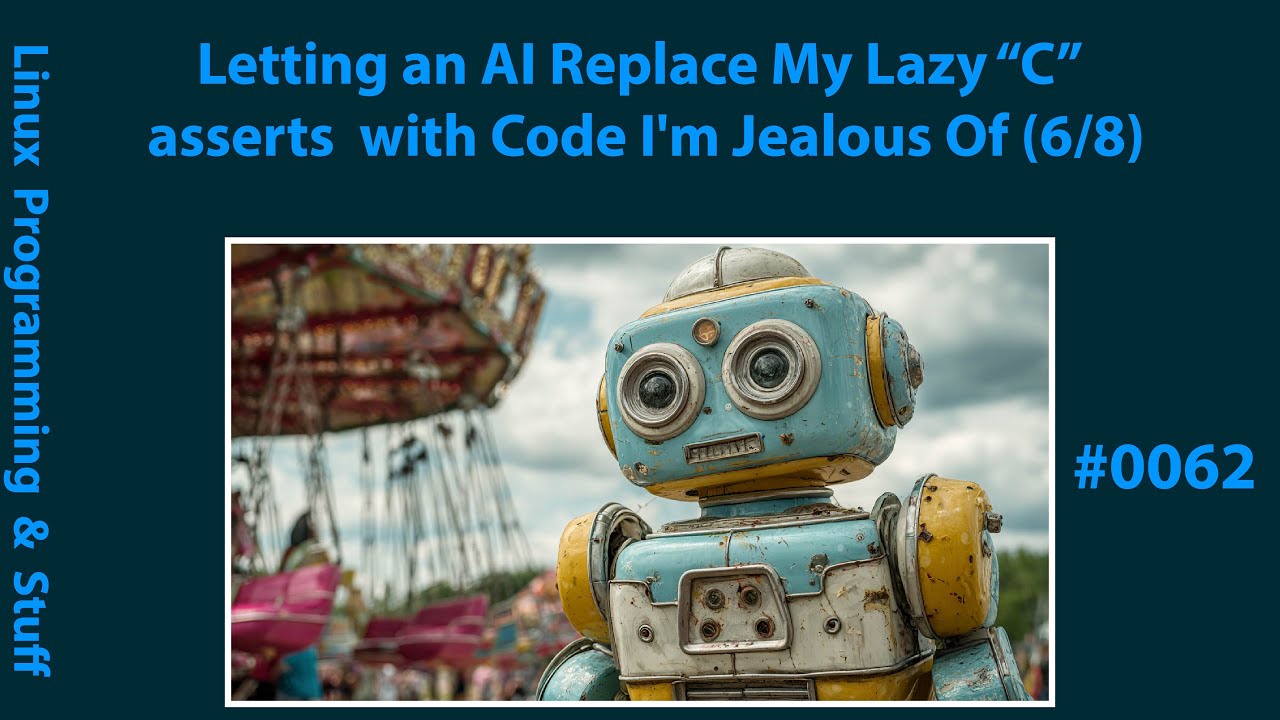 #0062 - Letting an AI Replace My Lazy C assert()s with Code I'm Jealous Of (6/8)