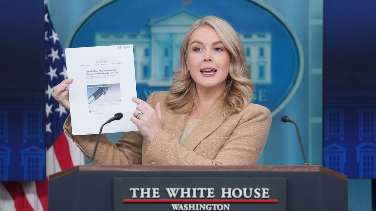 LIVE: White House Press Secretary Karoline Leavitt holds news brief