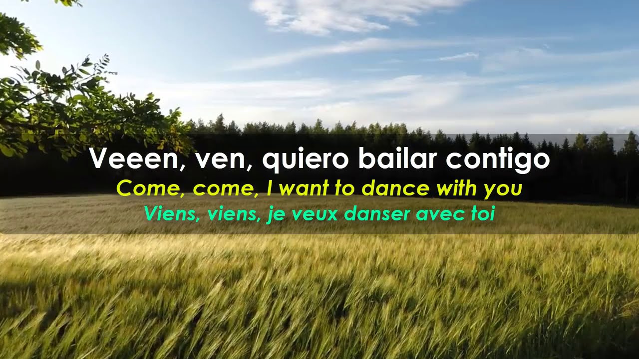 Cuatro vientos - Mi pobre loco Hakuna Group music (Spanish song with English and French subtitles)