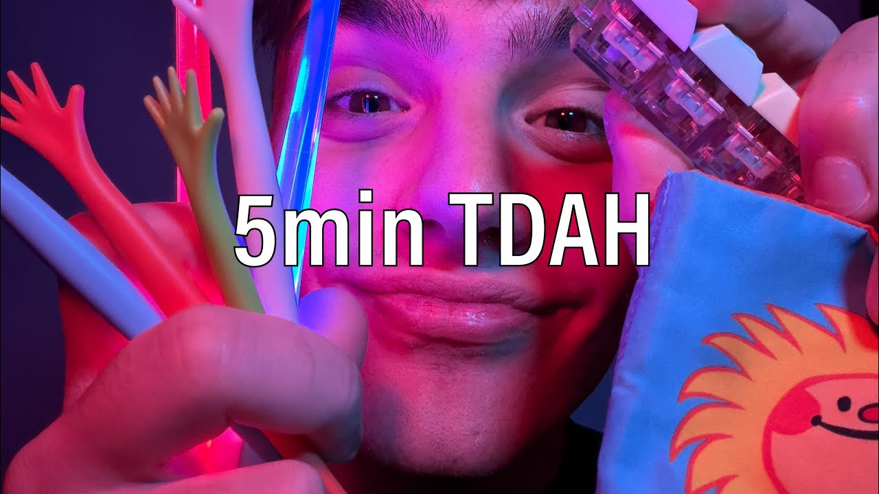 ASMR para Personas con TDAH ✨ | Super Fast Visual Triggers para Calmar la Mente en 5 Minutos