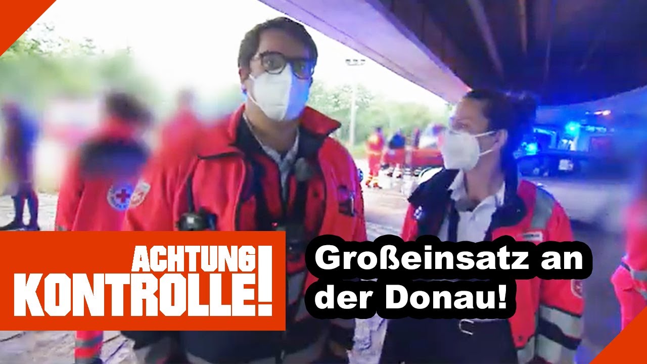 Kanufahrer in der Donau gekentert! Wasserrettung in Regensburg! |2/2| Kabel Eins | Achtung Kontrolle