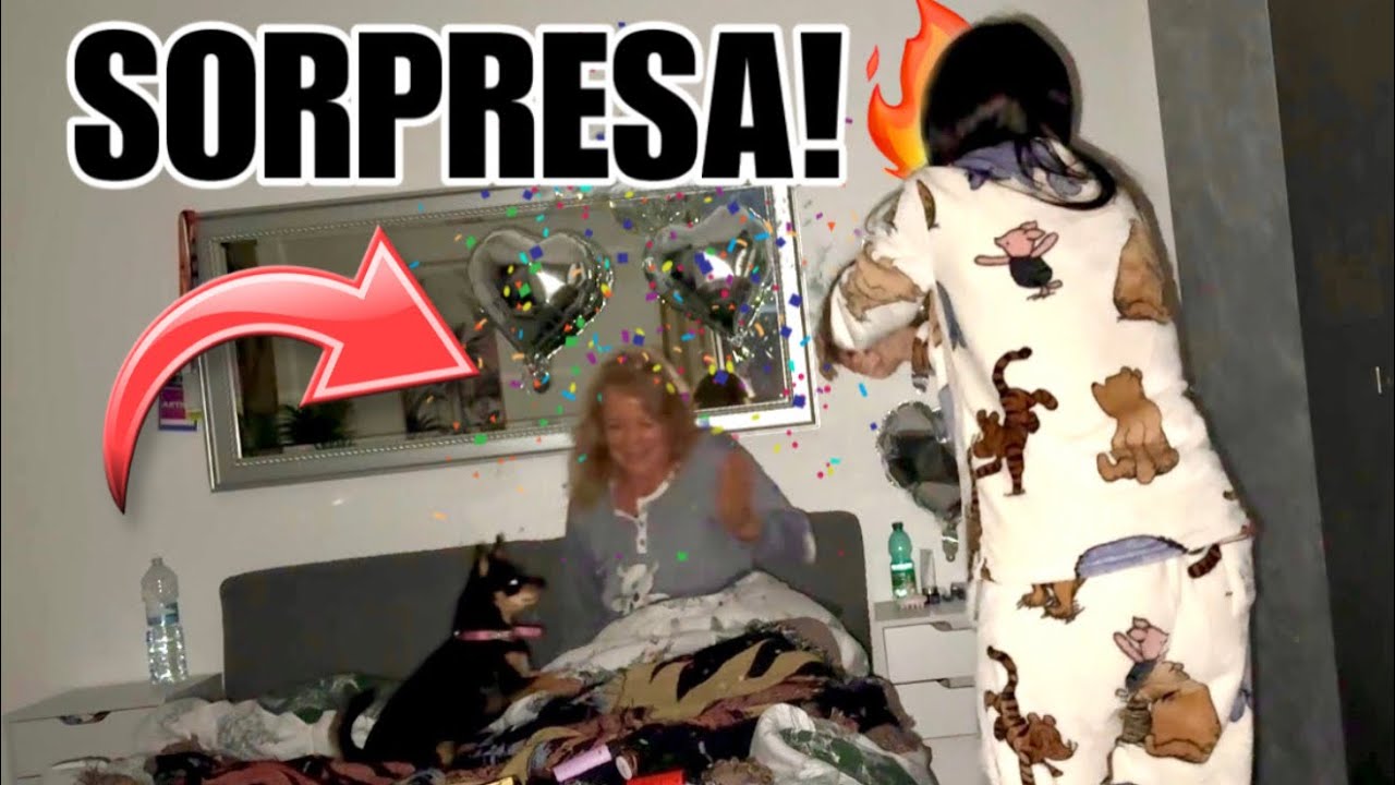 SORPRESA a mia MAMMA per il suo COMPLEANNO!🎁 🔥
