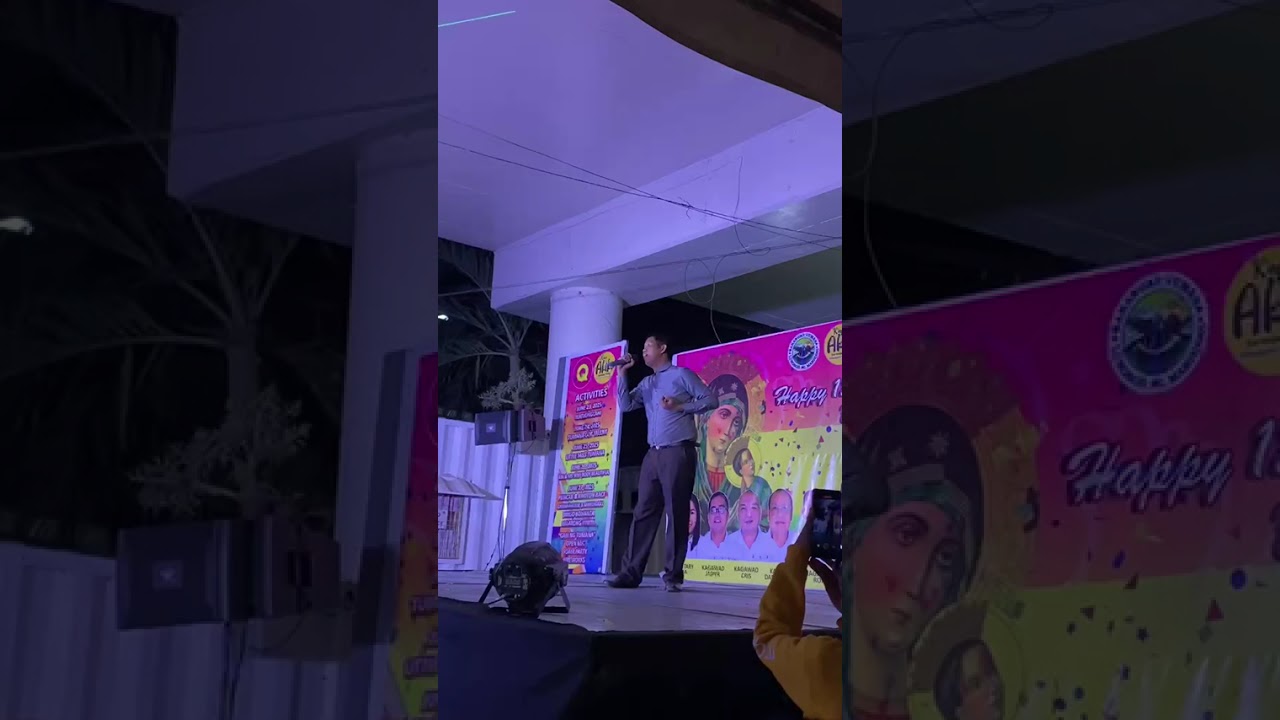Baranggay tumana fiesta marikina Tumana Got talent contestants number 14 jommhel sotelo