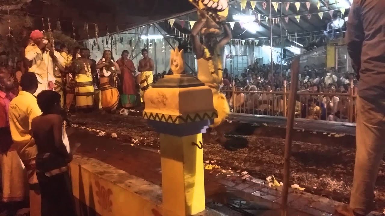 Theemidhi at ebene mariammen kovil