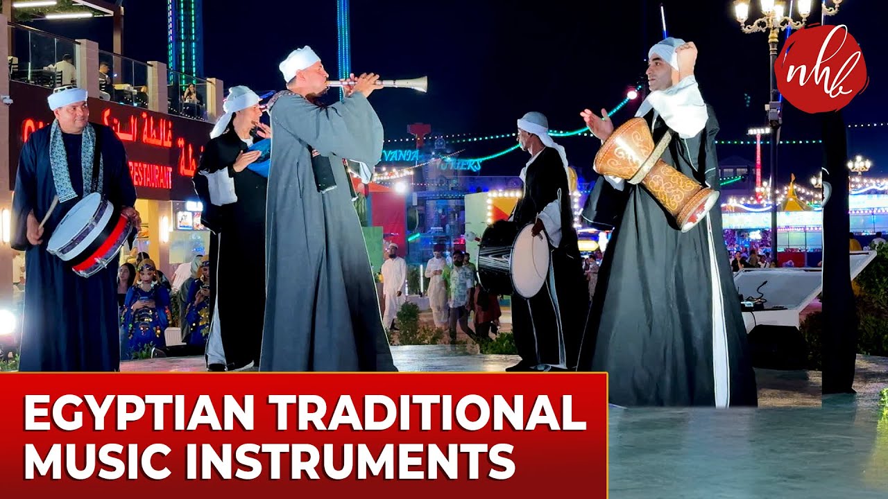 Egyptian Traditional Musical Instruments | Mizmar, Darbuka & Tabl Baladi Performance at Dubai