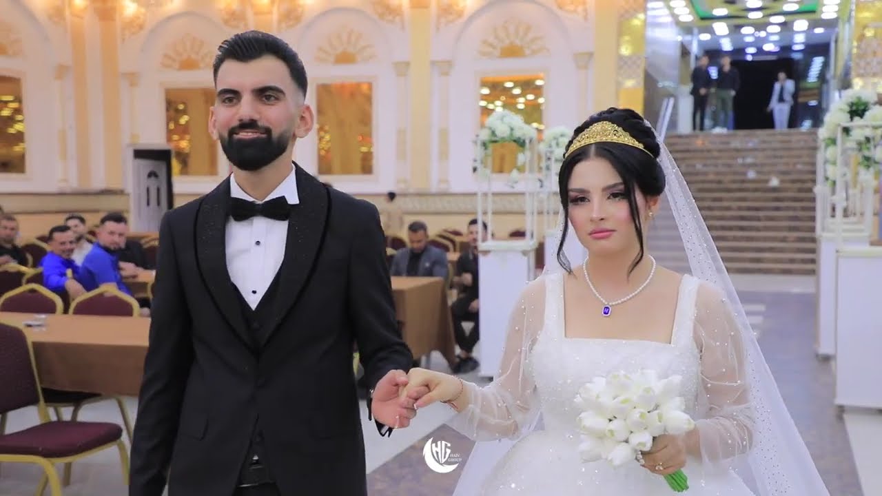 حفلة زفاف مراد و ملك part 1 الفنان شاكر حلو و ناجي شنگالي
