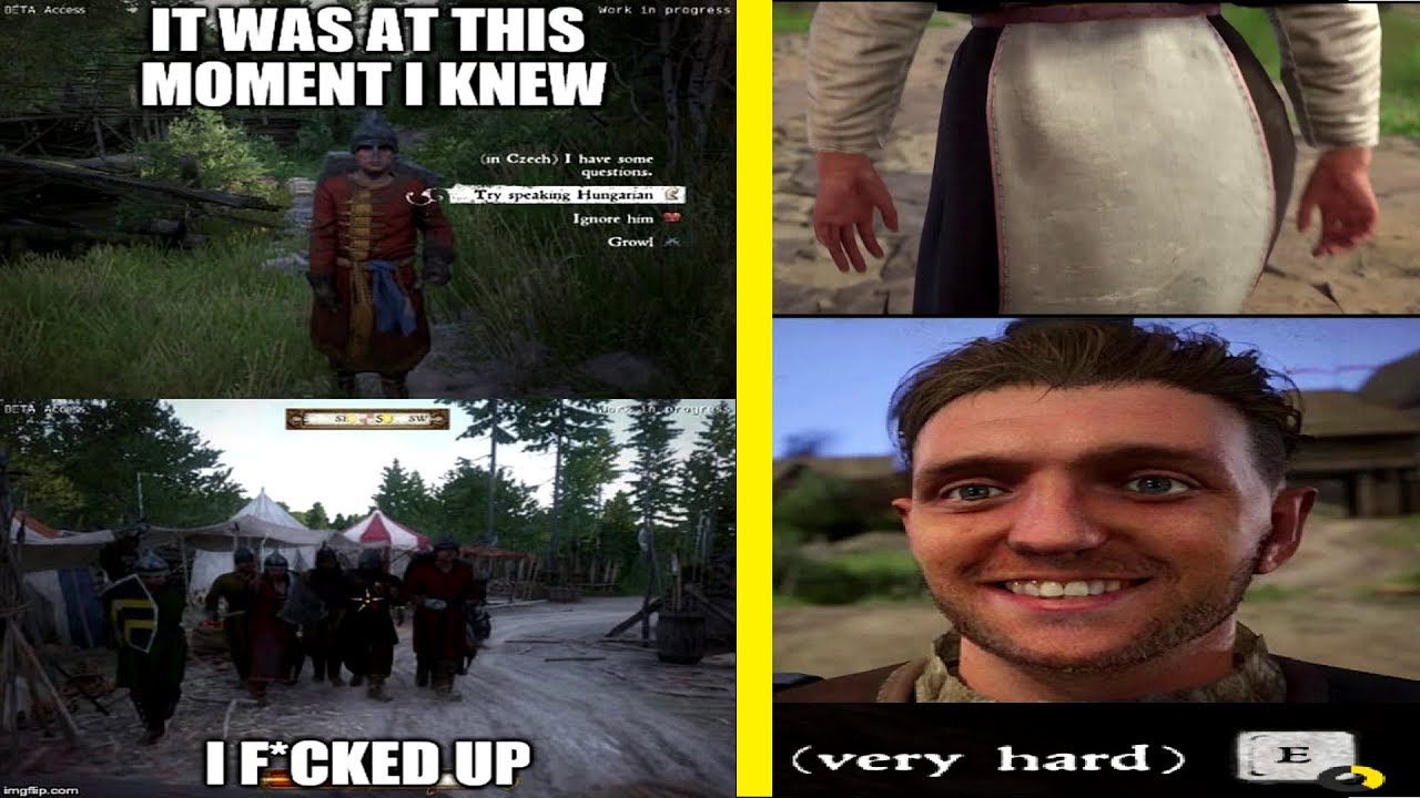 52 hilarious Kingdom Come Deliverance memes that only gamers will understand