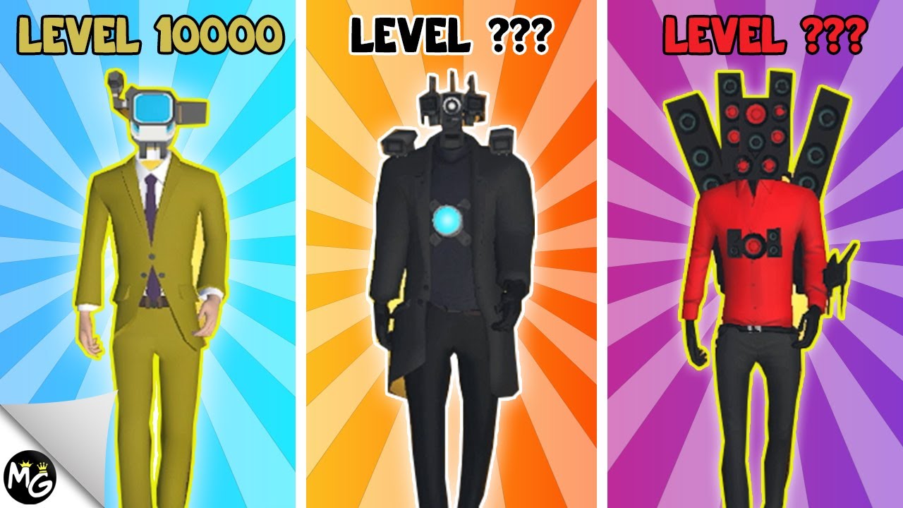 Evolusi Kameramen Menjadi Titan Kameramen dan Titan Speakerman | Main Game Skibidi Toilet