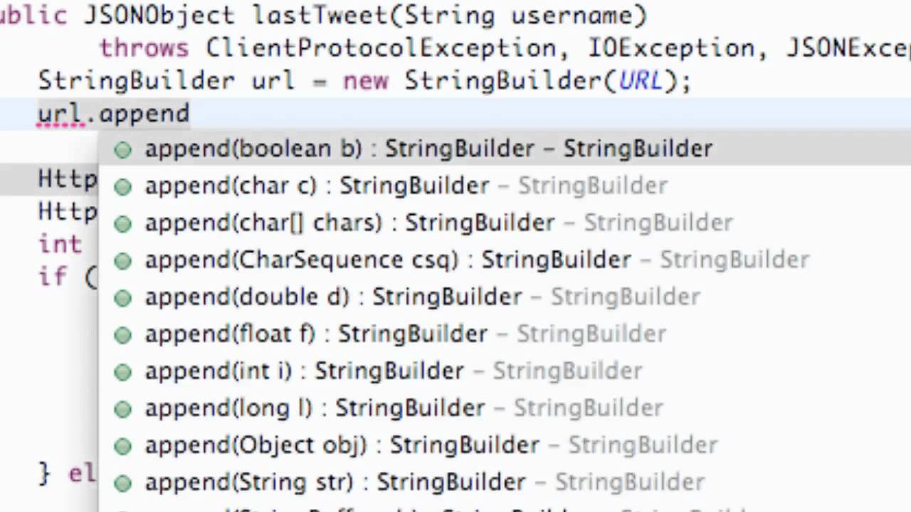 Android Application Development Tutorial - 152 - Appending with StringBuilder