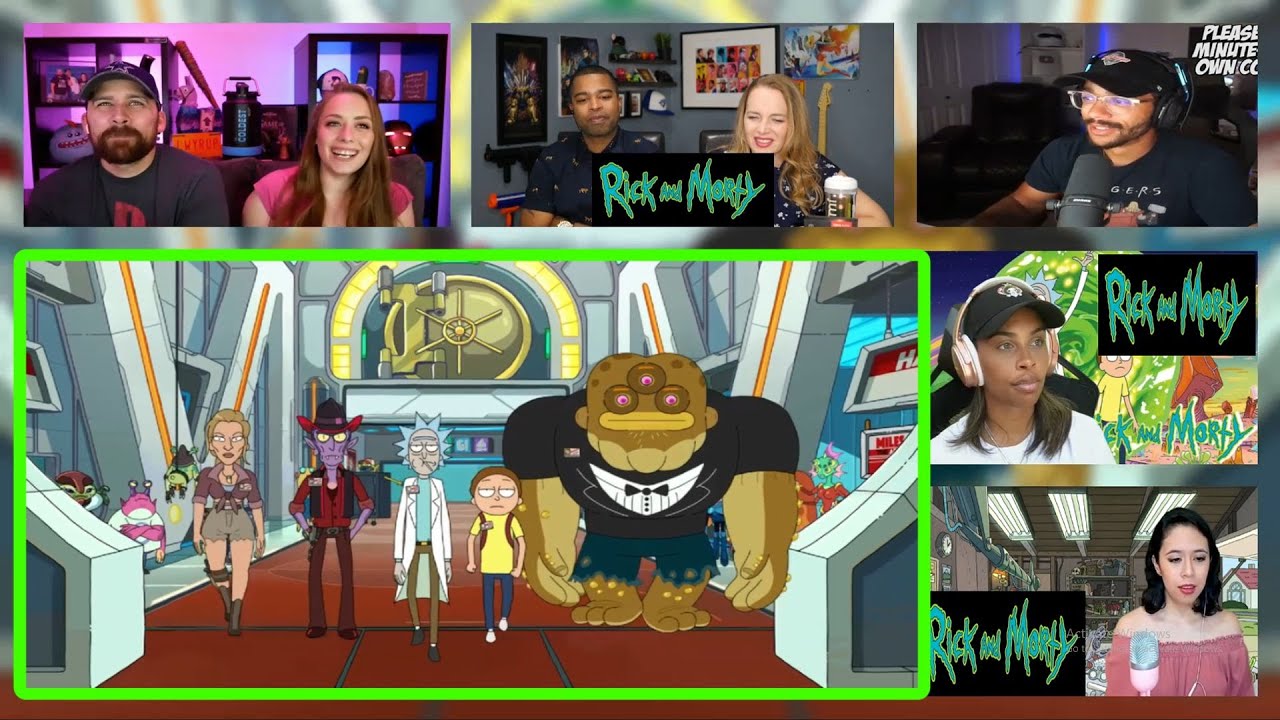Rick and Morty Season 4 Episode 3 (Reaction Mashup)