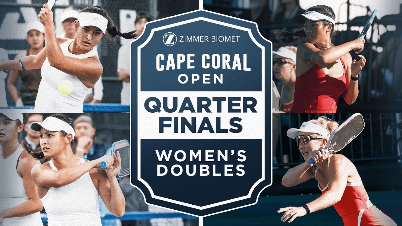 Kawamoto/Kawamoto vs Wei/Jones at the Zimmer Biomet Cape Coral Open
