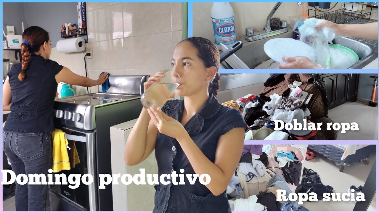 *RUTINA PRODUCTIVA* domingo Y lunes de reinicio: limpieza, organización 🏡