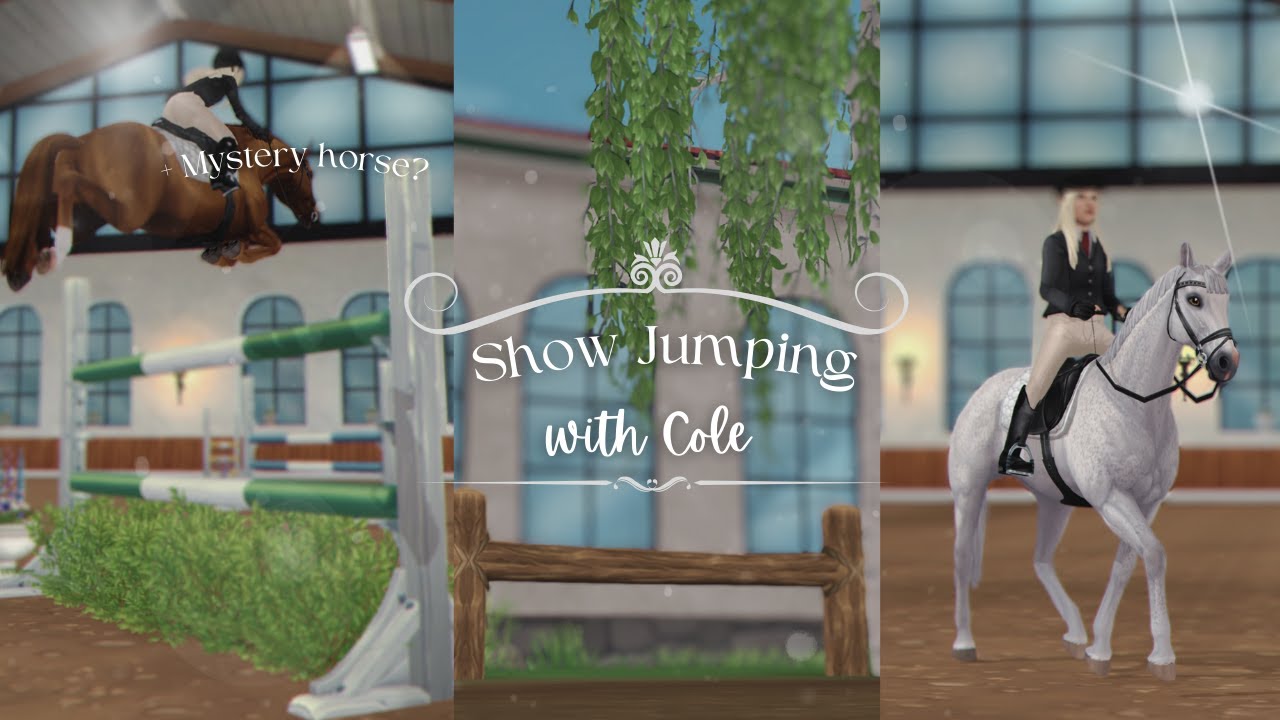 Show Jumping with Cole! + Mystery horse?! | SSO RRP|