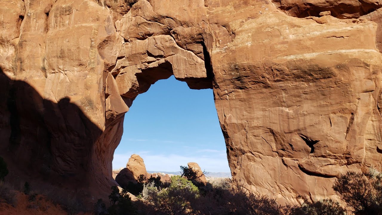 Utah - Arches National Park, Pine Tree Arch