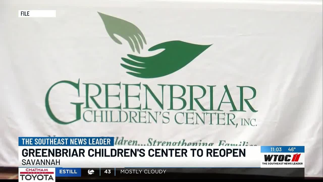 Детский центр Greenbriar готовится к возобновлению работы в Саванне.