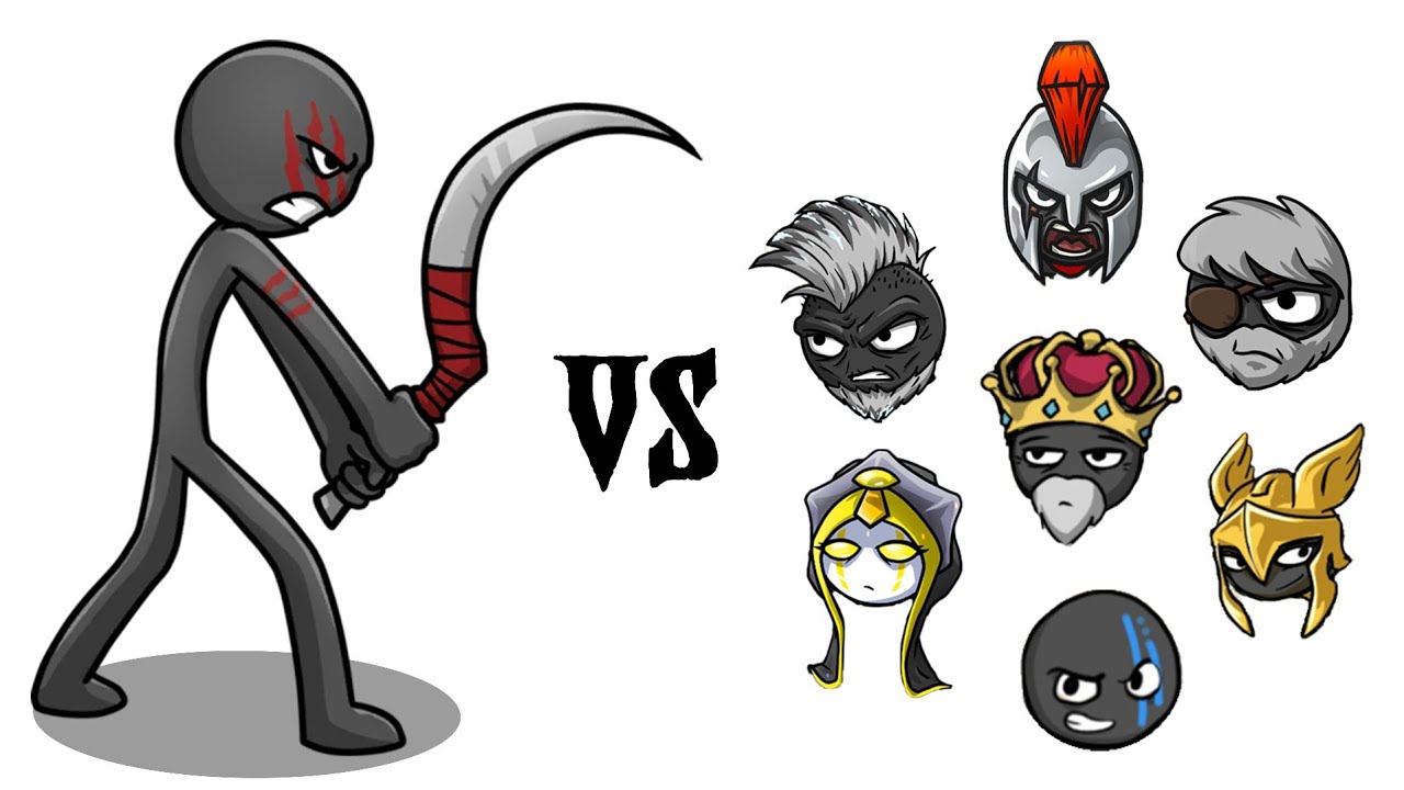 stick war 3 - Sicklewrath Army vs All Generals at same time.