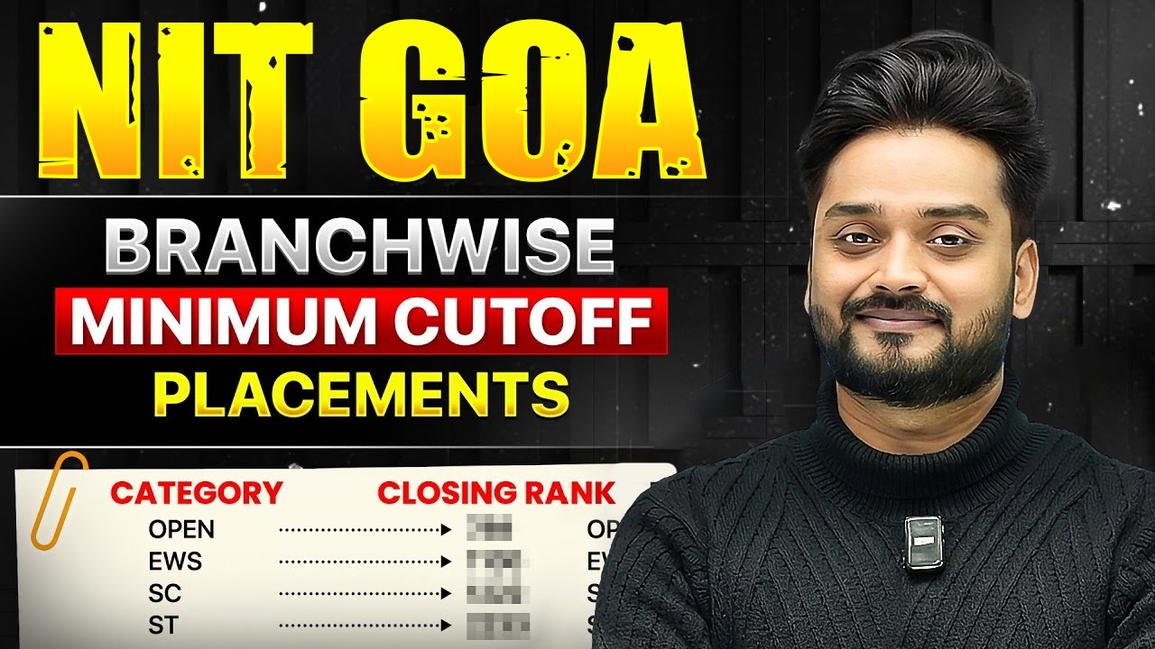 NIT Goa Admission 2026 🔥 Cutoff, Placements, Median Salary & Top Recruiters