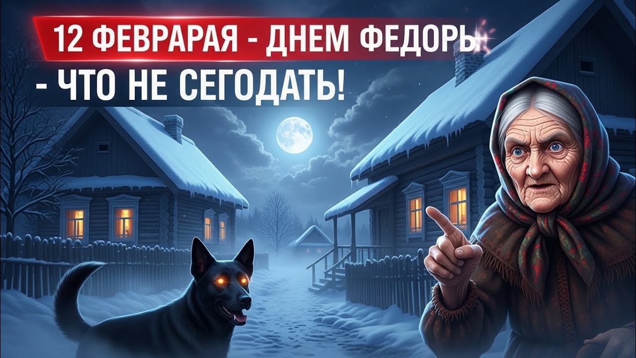 Фёдоров день 12 февраля: Что нельзя делать сегодня! Страшные приметы