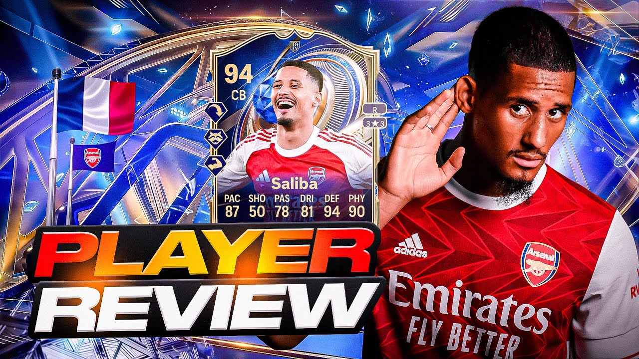 94 КОМАНДА ГОДА ОБЗОР ИГРОКА САЛИБА - EA FC 26 ULTIMATE TEAM