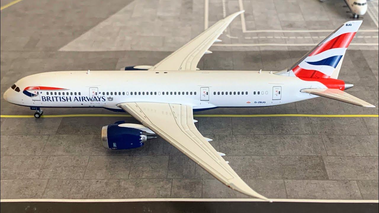 SPEEDBIRD DREAMY! British Airways - Boeing 787-8 Dreamliner - Gemini Jets 1:400 (Model Review)