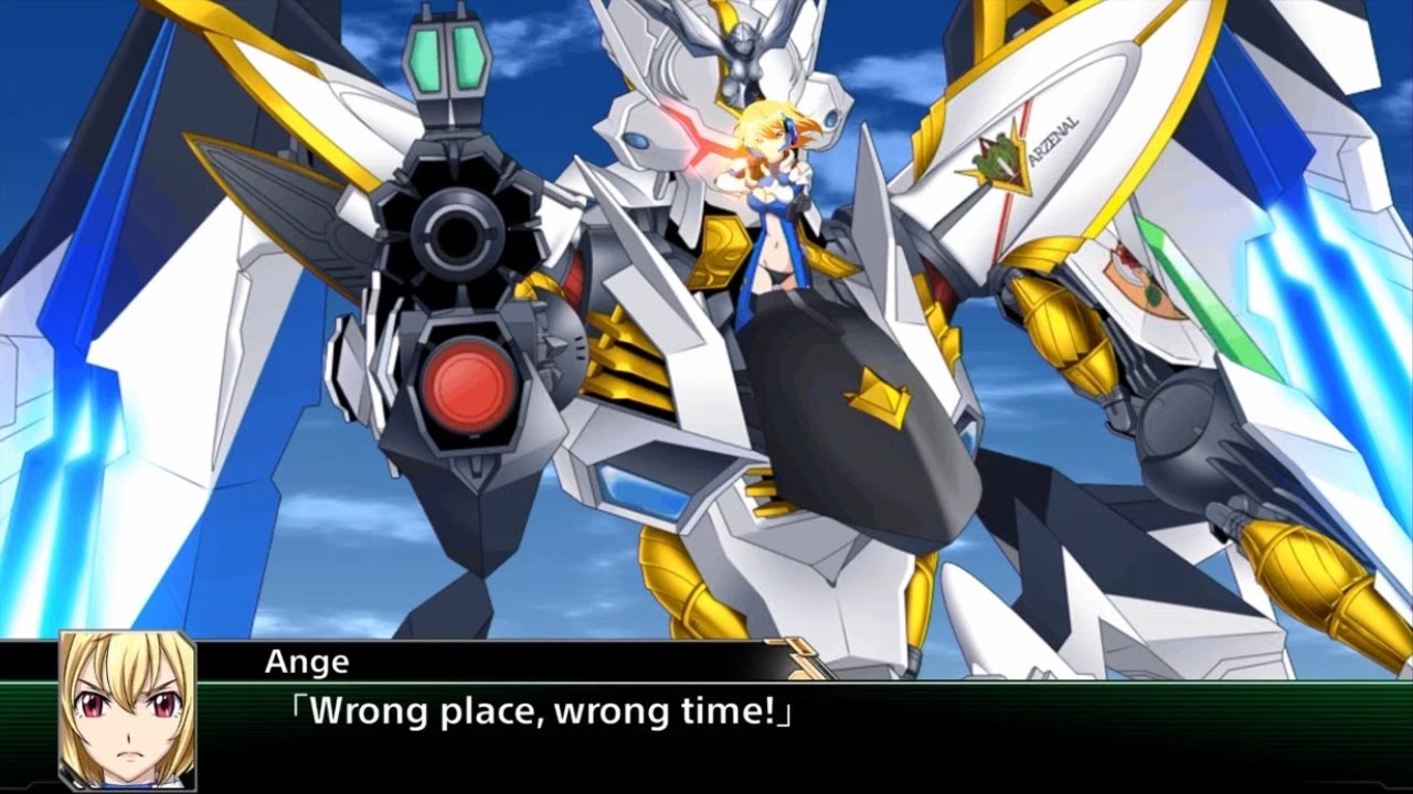Super Robot Wars V (EN) - Ange Meets Tusk & Athrun (Stage 15A)[Cross Ange Gundam SEED Destiny]