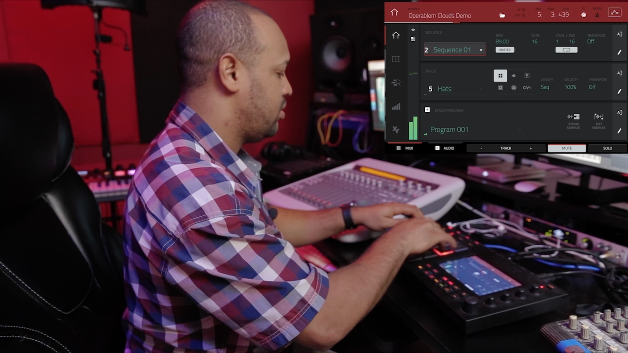 Opera Soul Mash Up | MPC Touch Beat Making Review | Operablem with Purple Clouds