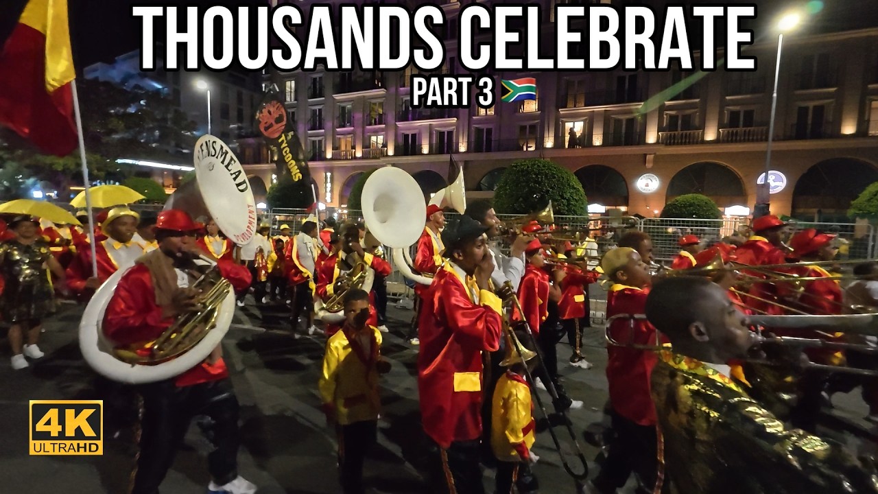 Thousands Celebrate at Cape Town's Epic Klopse Carnival | Part 3 | BL Images
