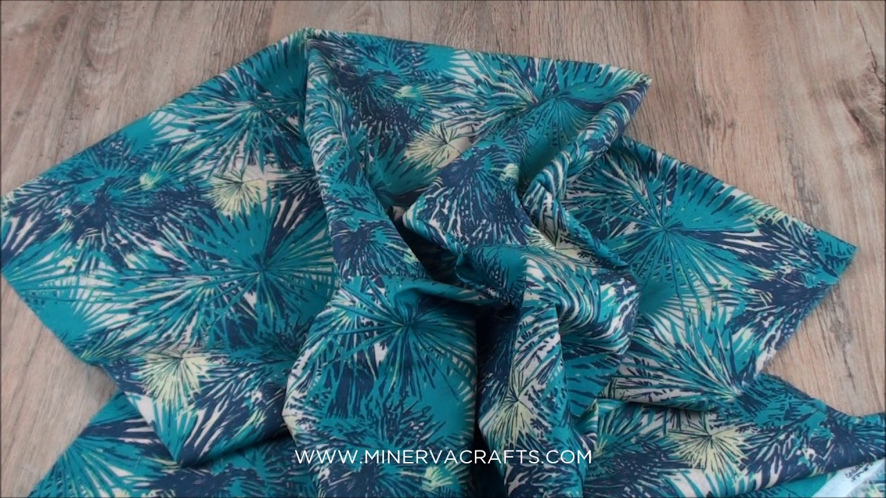 Tropical Breeze Cotton Voile Dress Fabric