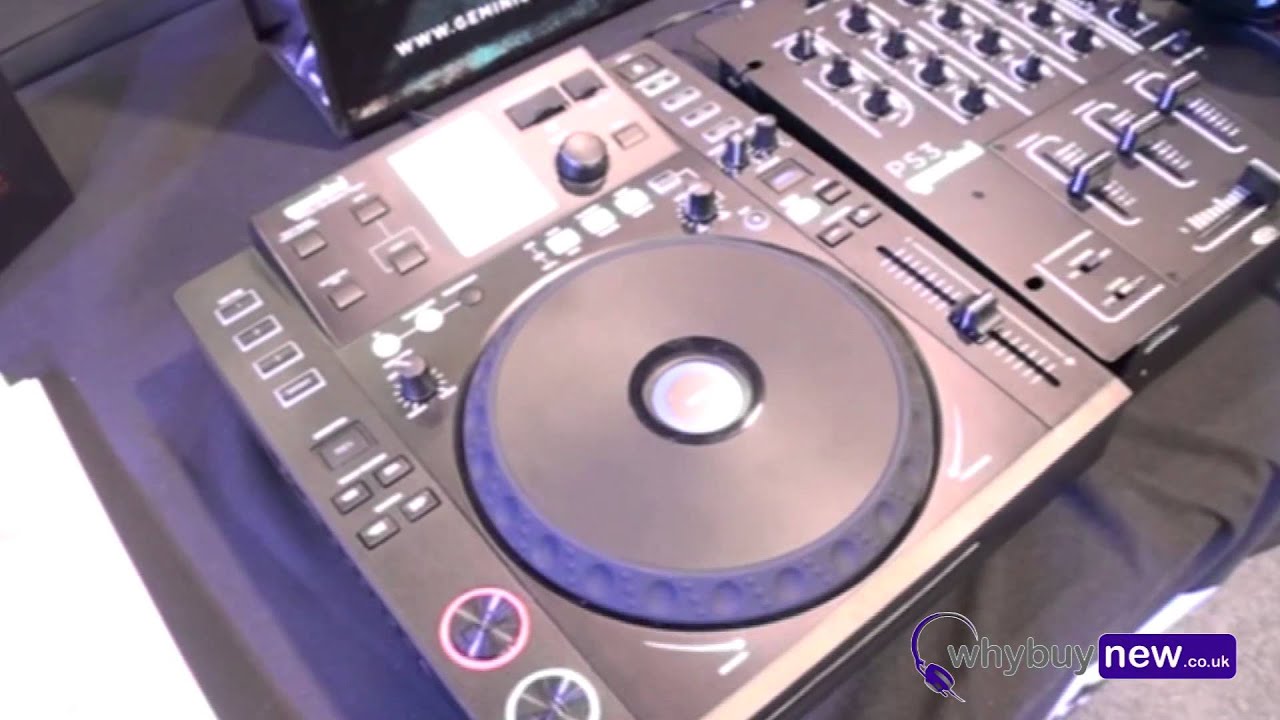 Gemini CDJ 700 CD/Media player with DJ Tutor and whybuynew.co.uk @ NAMM 2013